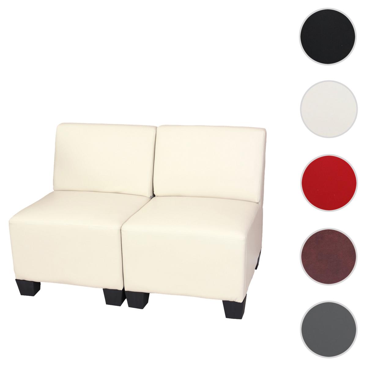 2-SITZER Beige - Beige/Creme, Textil (114/76/72cm) - MCW
