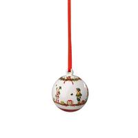 JAHRES-KUGEL 2026 Annual Christmas Edition bunt - Multicolor, Keramik (6.4/7.8/6.4cm) - Villeroy & Boch