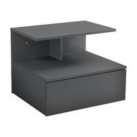 WANDSCHRANK Amberg - Dunkelgrau, Holzwerkstoff (40/31/35cm) - [en.casa]