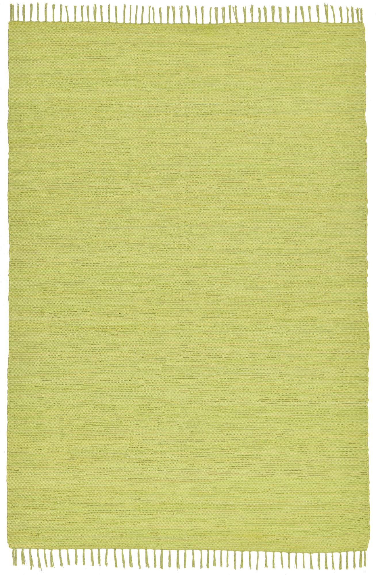 FLECKERLTEPPICH Chindi 70x140 cm - Limette, Textil (70/140cm) - Rug and Roll