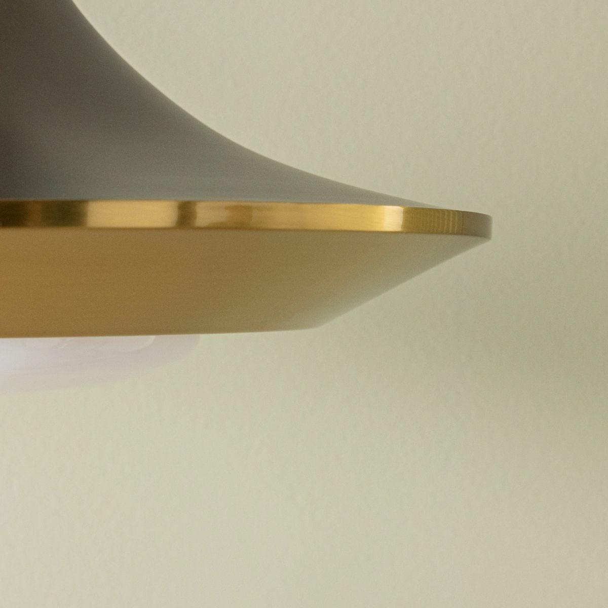 KRONLEUCHTER aus schwarzem metall mit messinggold-finish - orion 36/36/40-200 cm - Schwarz, Metall (36/36/200cm) - Signature
