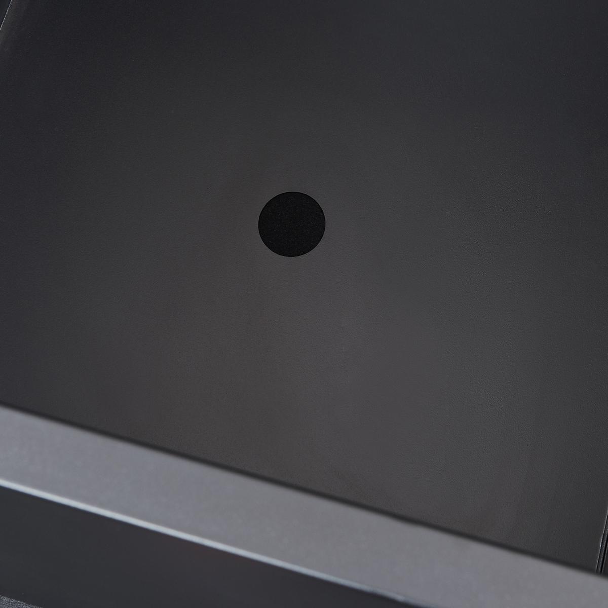 PFLANZKÜBEL Vaargel - Schwarz, Metall (60/60/60cm) - casa.pro
