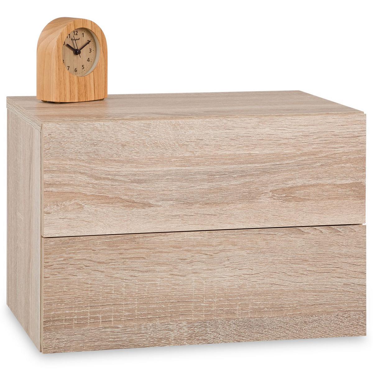 HÄNGENDER NACHTTISCH ANNI - Sonoma Eiche, Holzwerkstoff (42/29/30cm) - CARO-Möbel