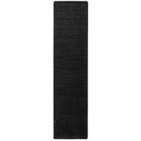 HOCHFLOR VELOURS LÄUFER TEPPICH LUNA - Anthrazit, Textil (80/400cm) - Snapstyle