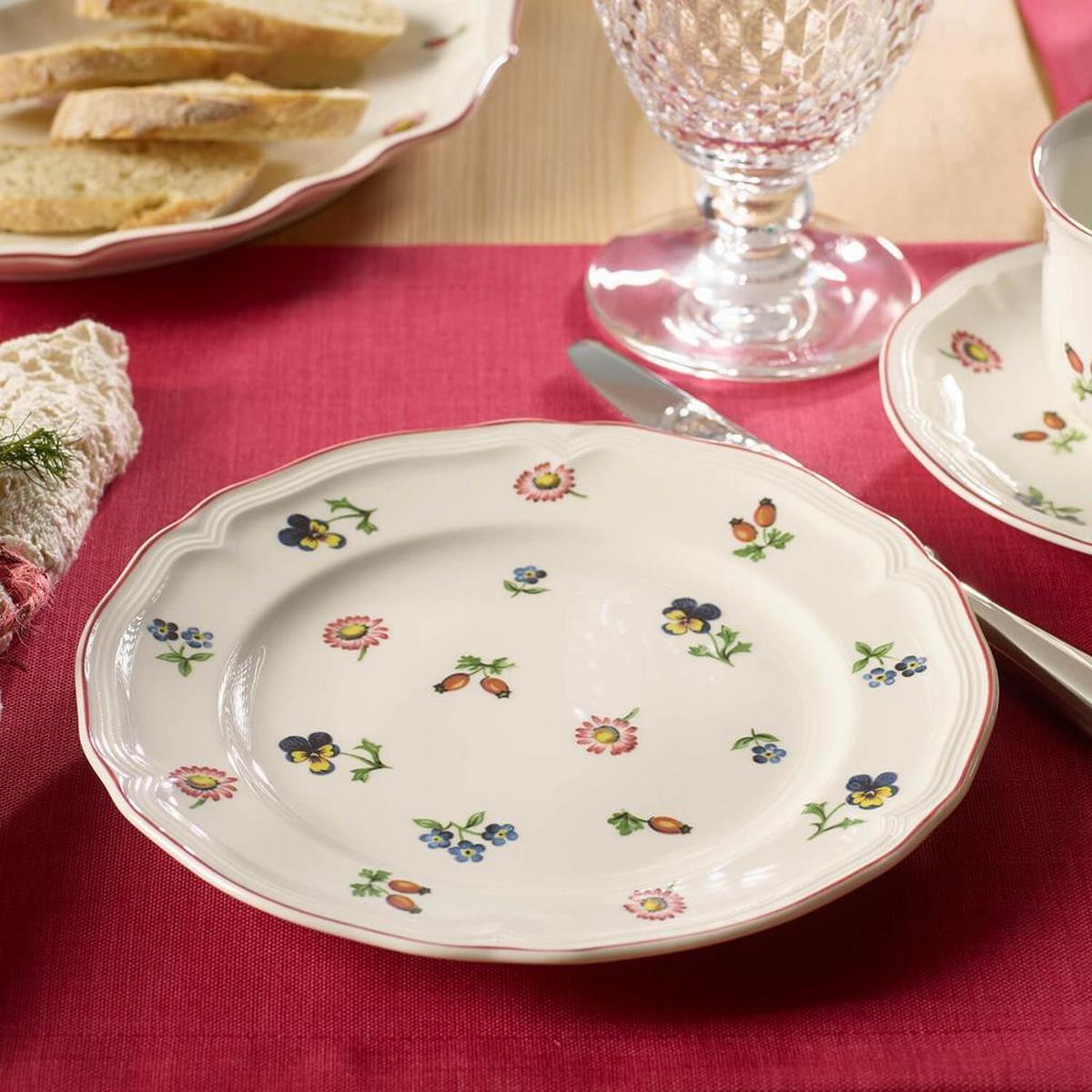 KOMBISERVICE Petite Fleur weiß 30-tlg. - Weiß, Keramik (2/2/2cm) - Villeroy & Boch
