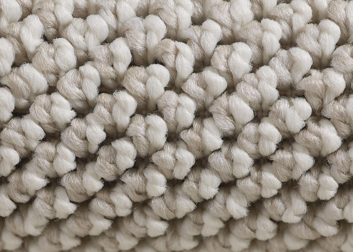 TEPPICH Flachgewebe CIMA in Creme, einfarbig, 240 x 340 cm - Beige, Textil (340/240cm) - KADIMA DESIGN
