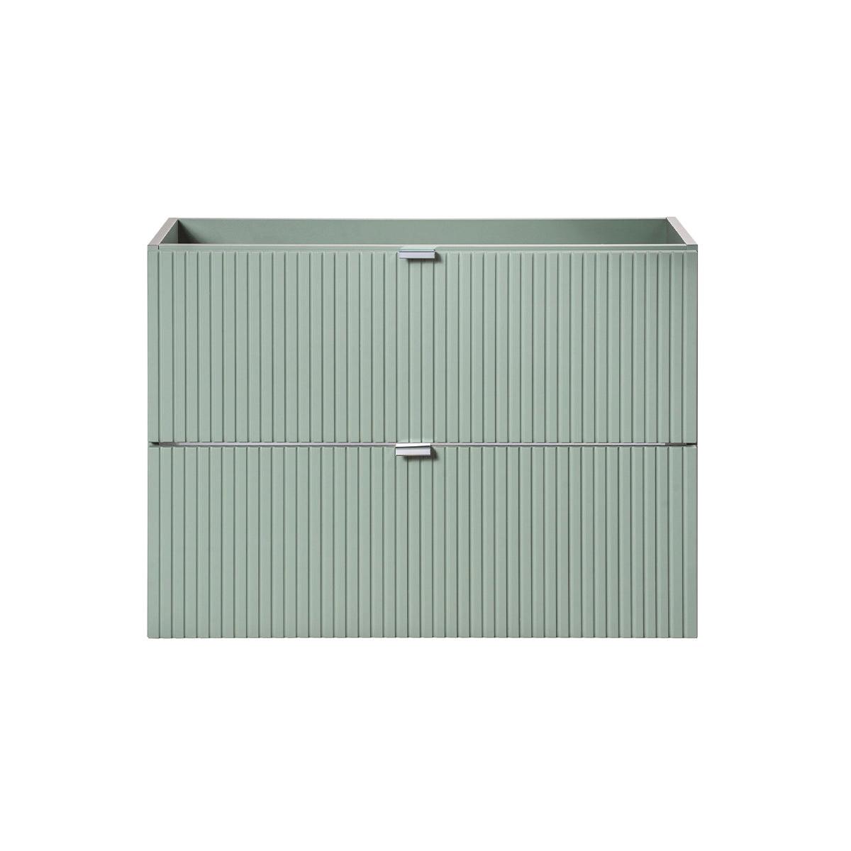 WASCHTISCHUNTERSCHRANK 80cm Jade Grün - Grün, Holzwerkstoff (80/57/40cm) - Petits-meubles