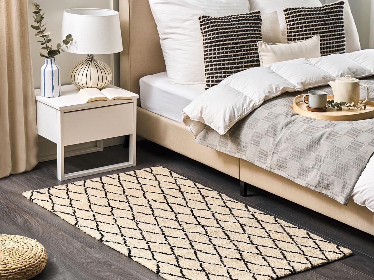 KURZFLOR Mydyat 150/80 cm - Beige, Kunststoff (80/150cm) - Beliani