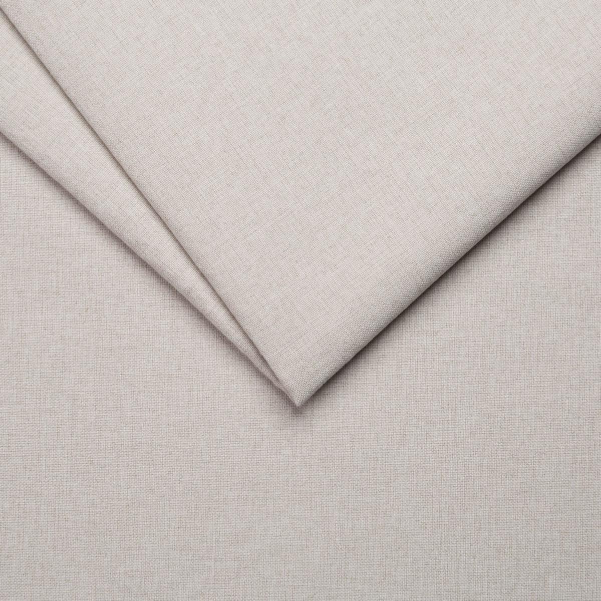 HOCKER Lorine Mikrofaser Ecru - Ecru, Textil (118/40/73cm) - S-Style Möbel
