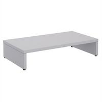 MONITORSTÄNDER MONITOR - Hellgrau, Holzwerkstoff (27/50/10cm) - CARO-Möbel