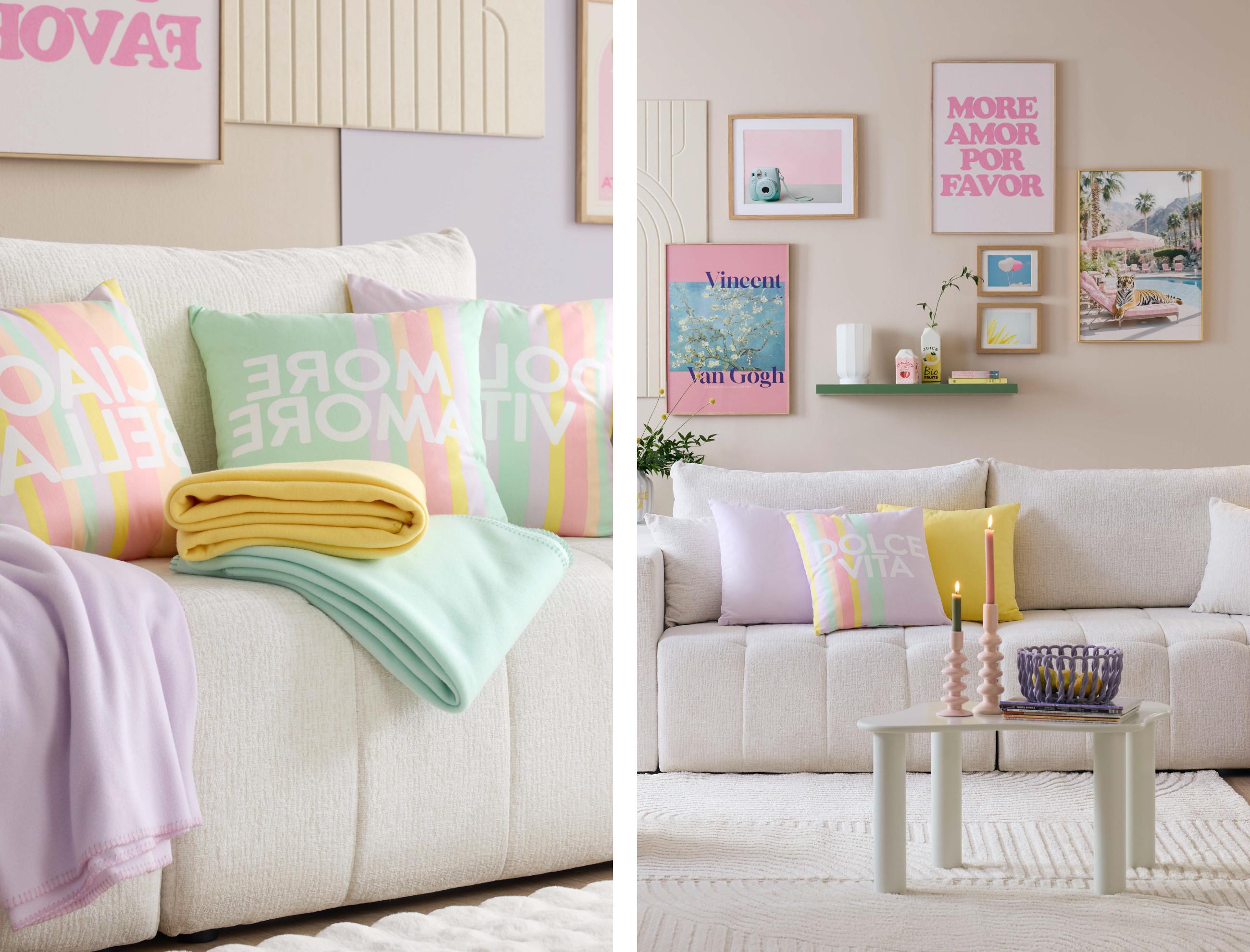 Candy Color Wohnzimmer