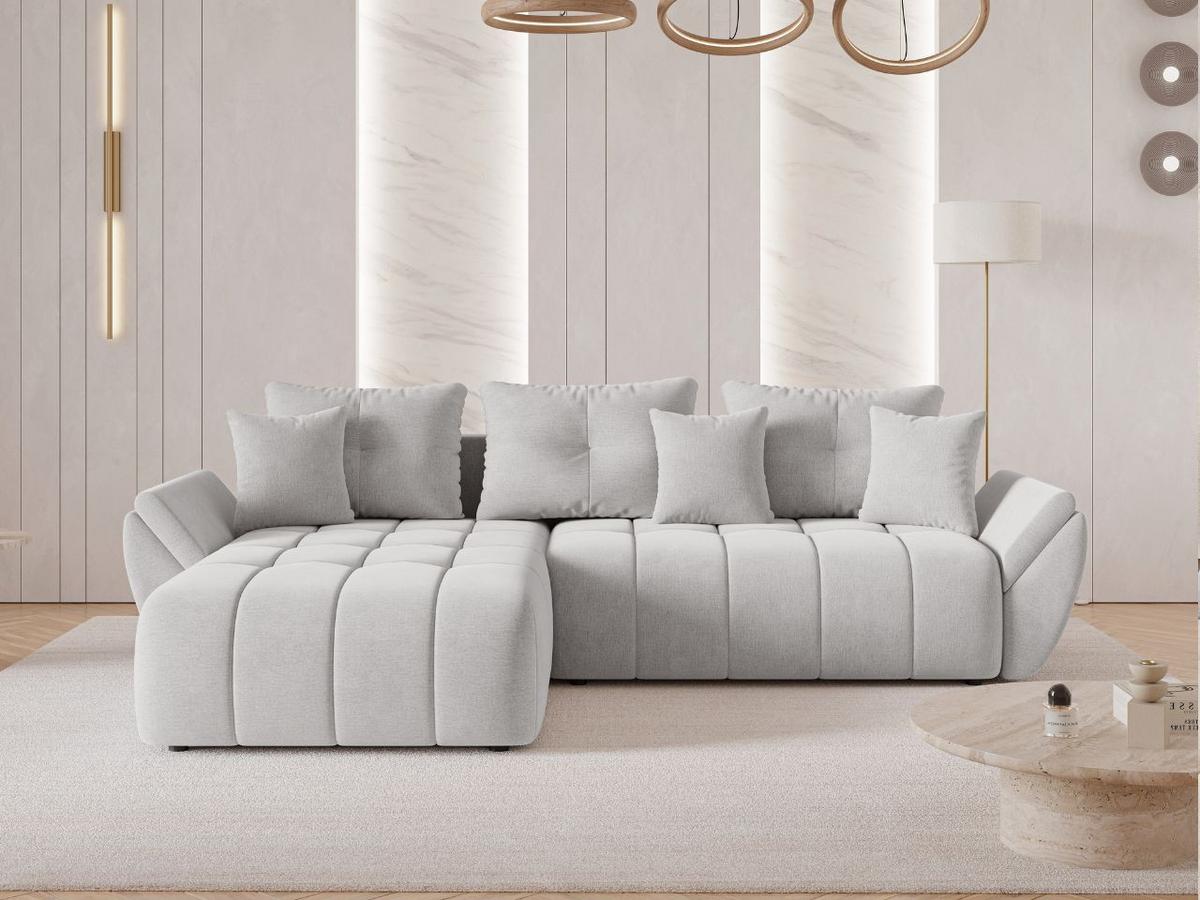 ECKSOFA Decor Grau - Grau, Holz/Textil (263/190cm) - Graingold