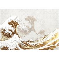 FOTOTAPETE Abstrakt Beige Vlies Tapete Wohnzimmer 400x280 - Multicolor, Papier (400/280cm) - Wallarena
