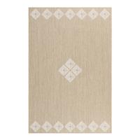 TEPPICH Premium en Vinyle Weiße ethnische 60x200 cm - Weiß, Kunststoff (60/200cm) - STORESDECO
