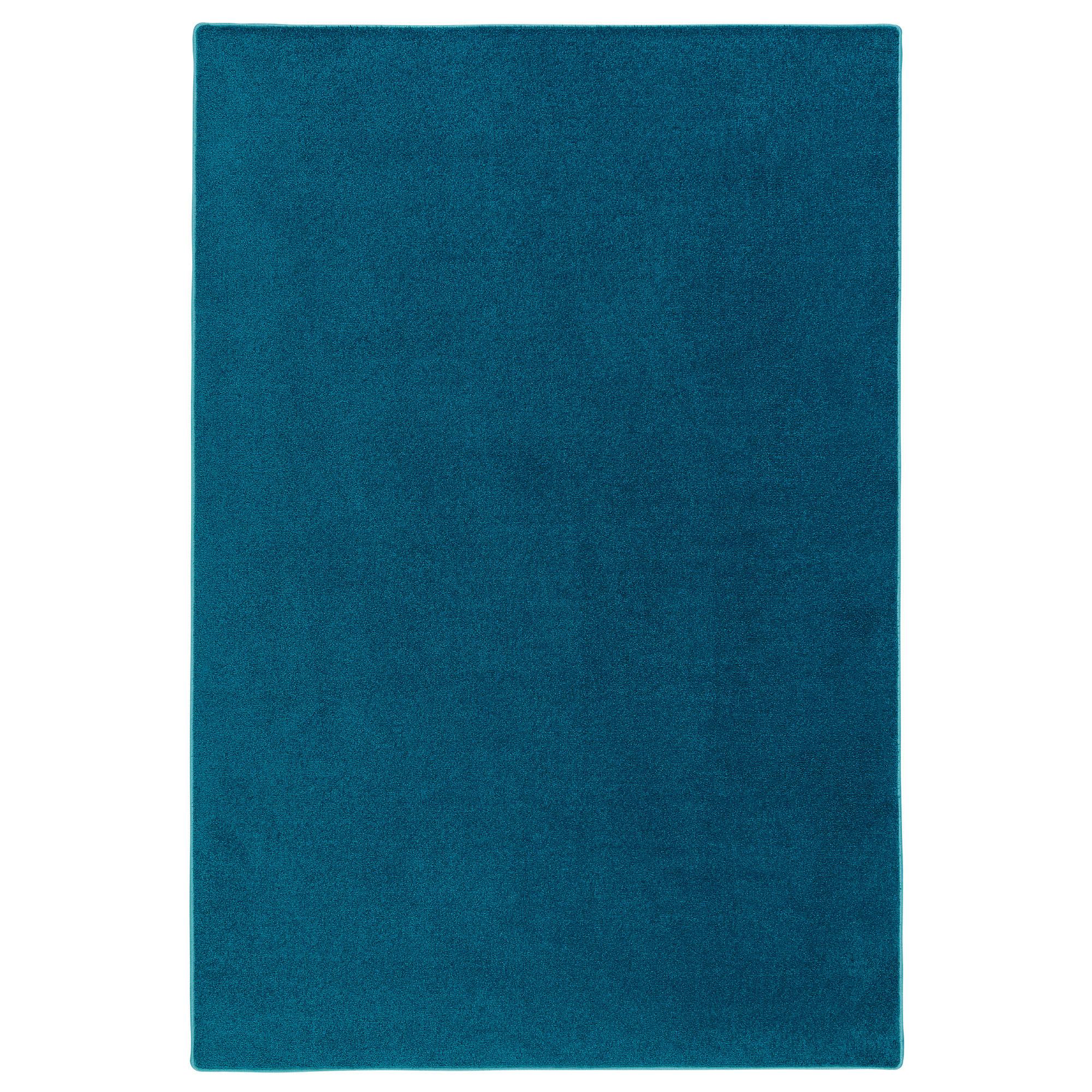 HOCHFLOR VELOURS TEPPICH LUNA - Petrol, Textil (100/200cm) - Snapstyle