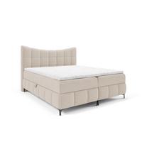 BOXBETT Charles In Aragon - Creme, Holzwerkstoff/Textil (140/200cm) - Fun Möbel
