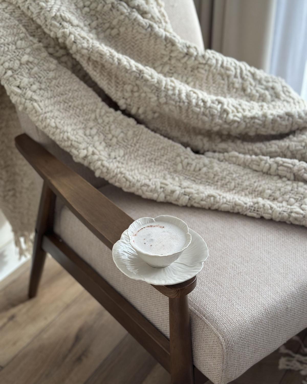 SESSEL Beige Esrum - Beige, Textil (62/79/80cm) - Beliani