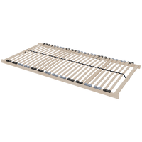 DREAMBASE Lattenrost 120x200 cm – Ergonomischer 7-Zonen - Eschefarben, Holz (120/200cm) - Schlaftroll