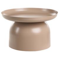 COUCHTISCH Metall Taupe Torrens - Taupe, Metall (60/60/36cm) - Beliani