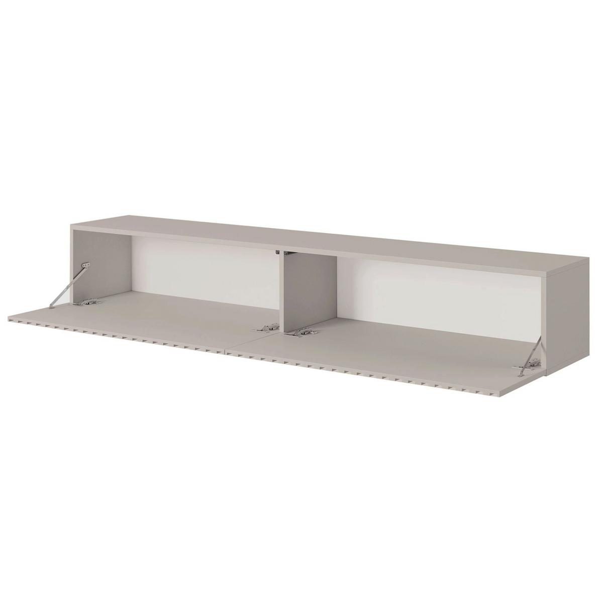 TV-HÄNGEBOARD Telire Greige 138,6 cm - Taupe, Holzwerkstoff (138.6/30/31.6cm) - Selsey