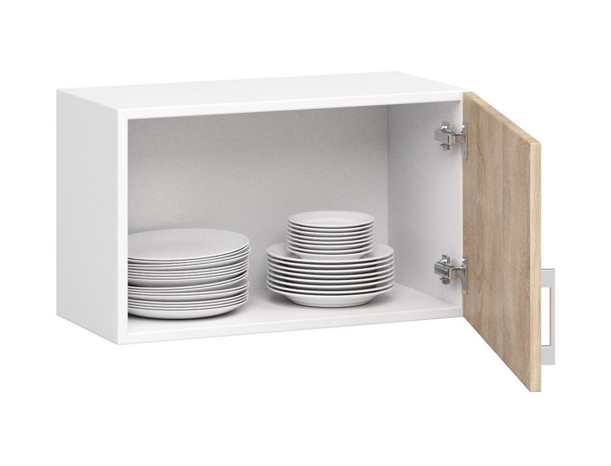 HÄNGESCHRANK Weiß, Eiche Sonoma 29/60/30,5 - Weiß/Eiche Artisan, Holzwerkstoff (60/29/30.5cm) - RAUMHIRSCH FURNITURE