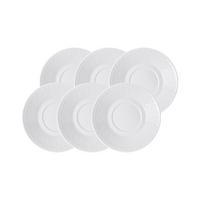 MOKKA- / ESPRESSOUNTERTASSEN Cellini weiß ø 12 cm 6er Set - Weiß, Keramik (12cm) - Villeroy & Boch