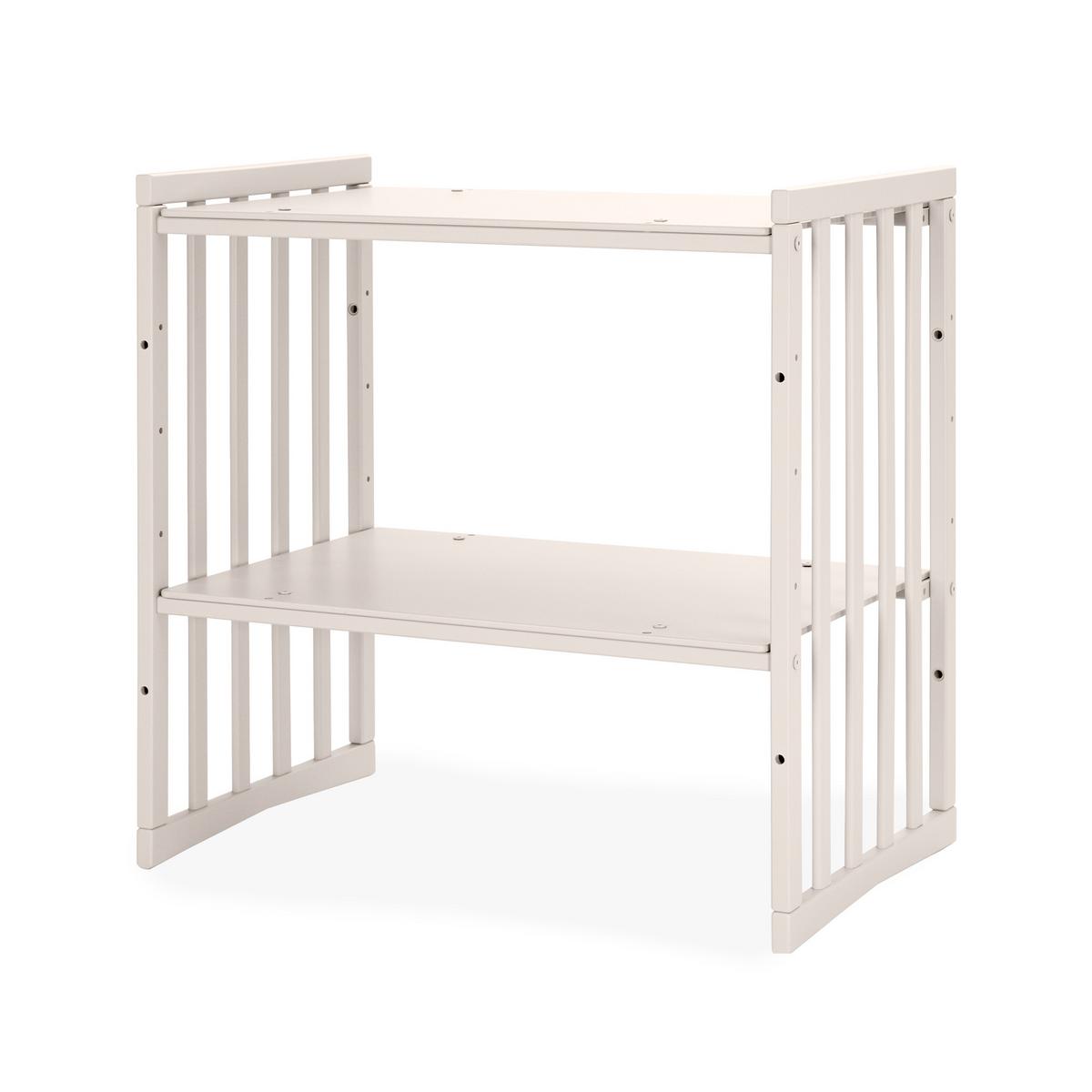 BABYBETT Kaschmir Oval 7in1 mit Matratze - Kaschmir, Holz/Textil (73/124cm) - waldin