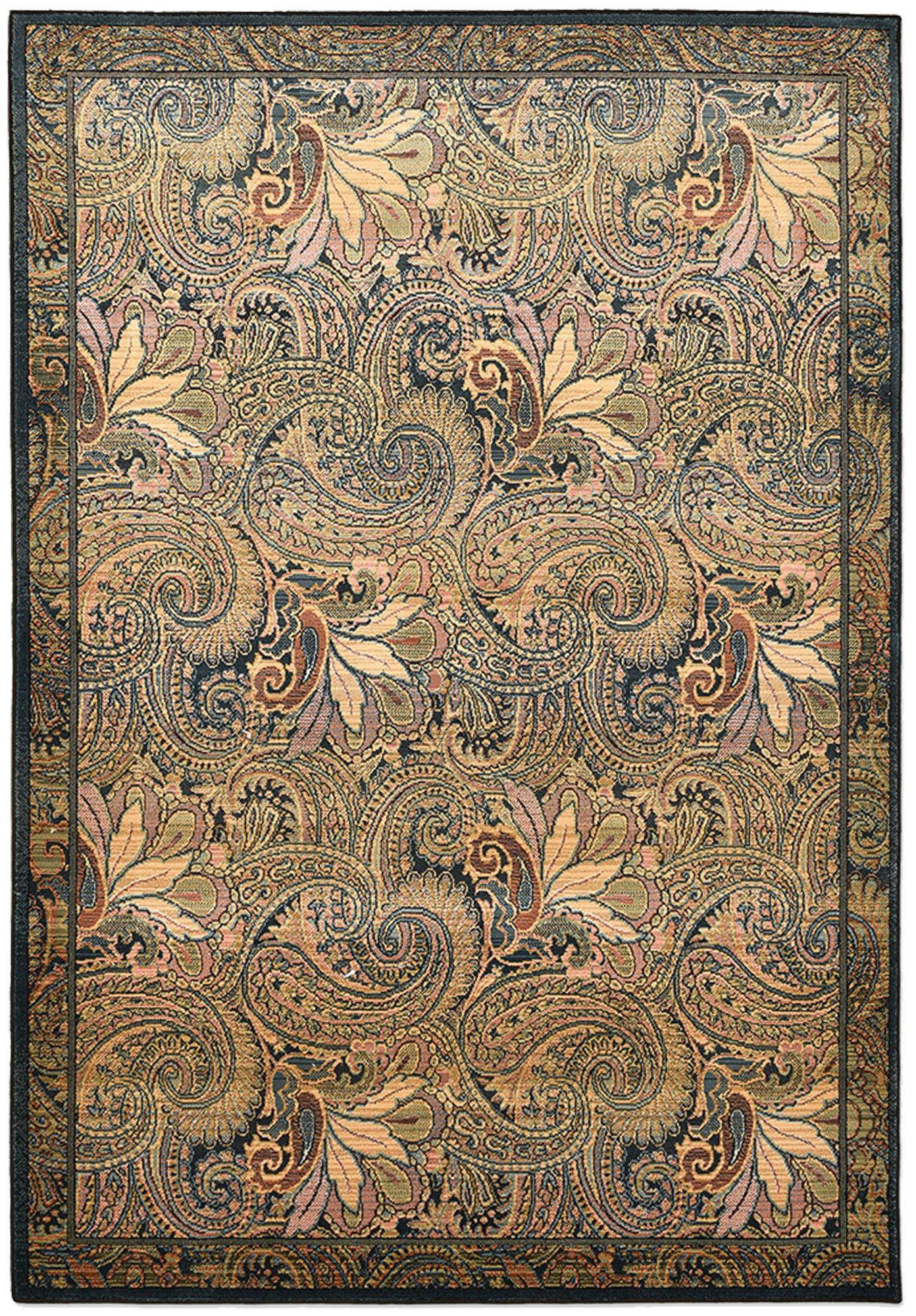 WEBTEPPICH Gabiro 739 40x60 cm - Goldfarben, Textil (40/60cm) - THEKO