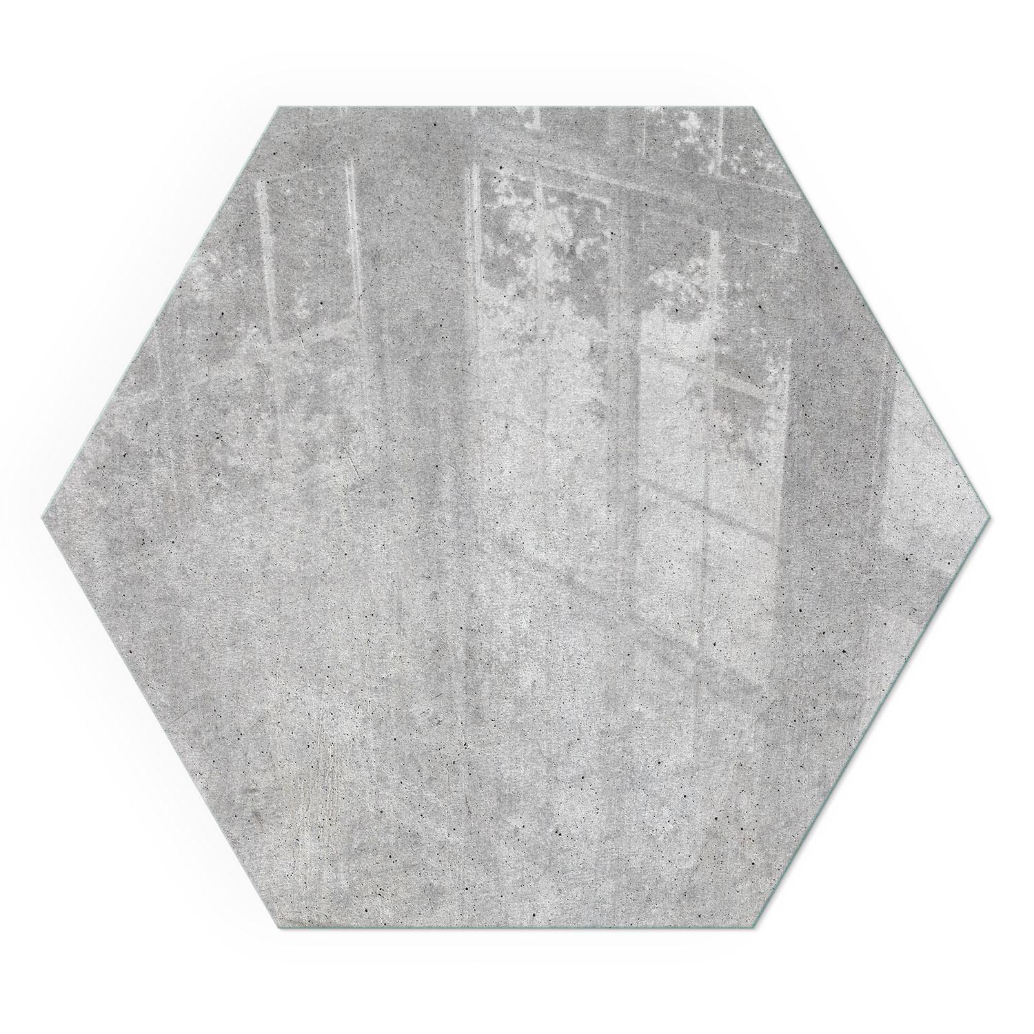GLASPLATTE für Kamin h40 cm - Grau, Glas (40/40/0.4cm) - TULUP