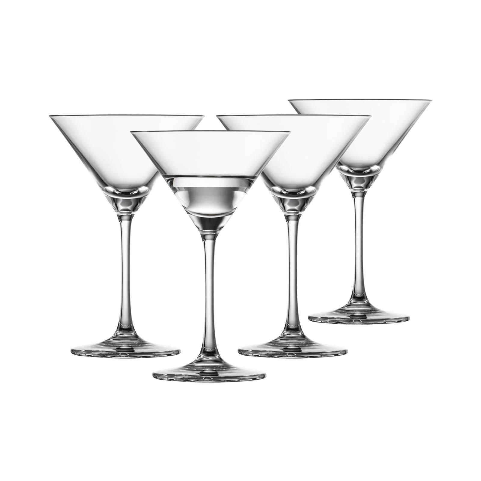 MARTINIGLÄSER ECHO transparent 166 ml 4er Set - Transparent, Glas (0.166L) - Zwiesel Glas