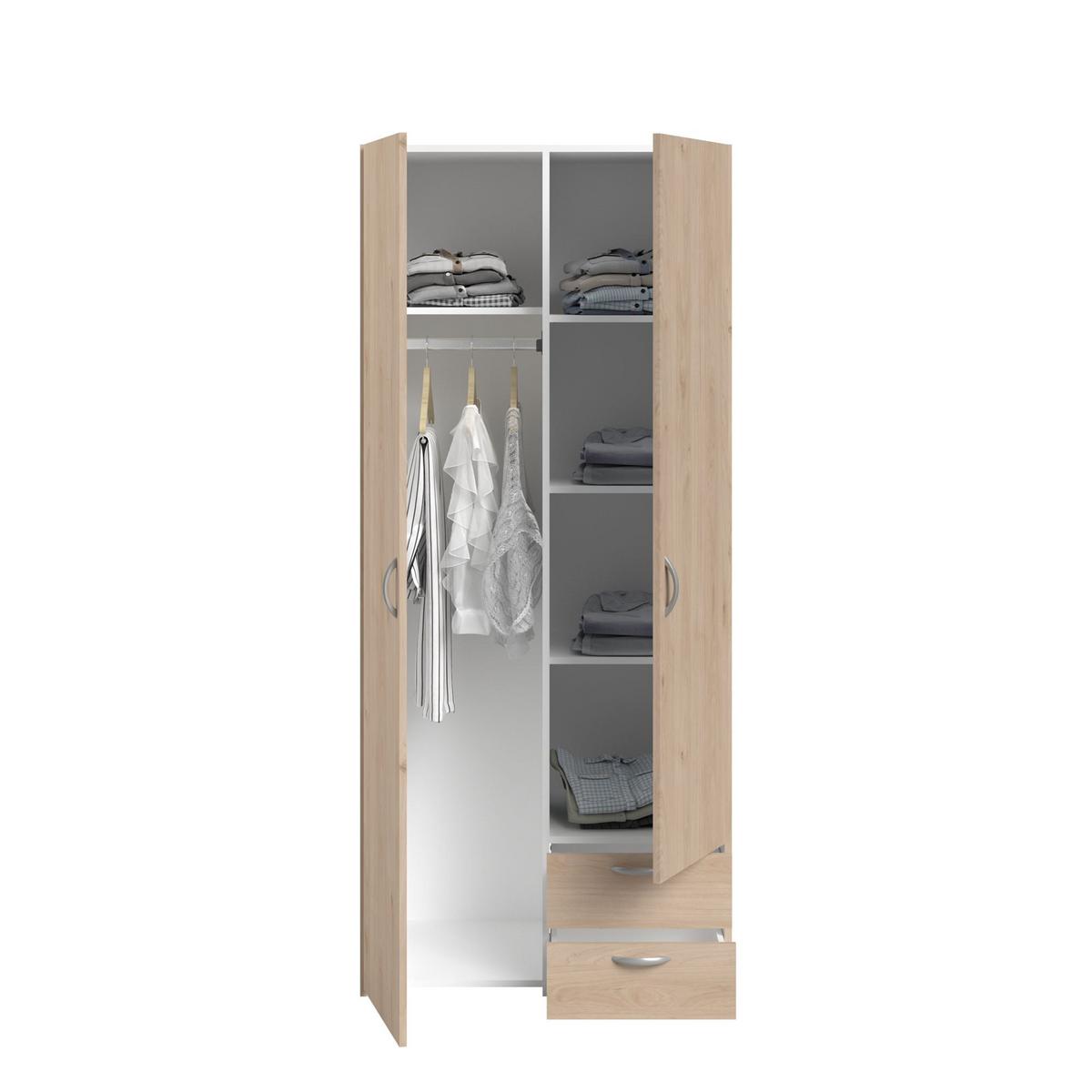 KINDERZIMMER SET Parisot Jade 2-tlg. Holzdekor Grün/Eiche - Eichefarben/Grün, Kunststoff (100/1/200cm) - 58aufmkessel