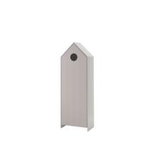REGALSCHRANK Kania 58x37x171 MDF+Holzwerkstoff Weiß /Pink - Pink/Weiß, Holzwerkstoff (58/171/37cm) - 58aufmkessel