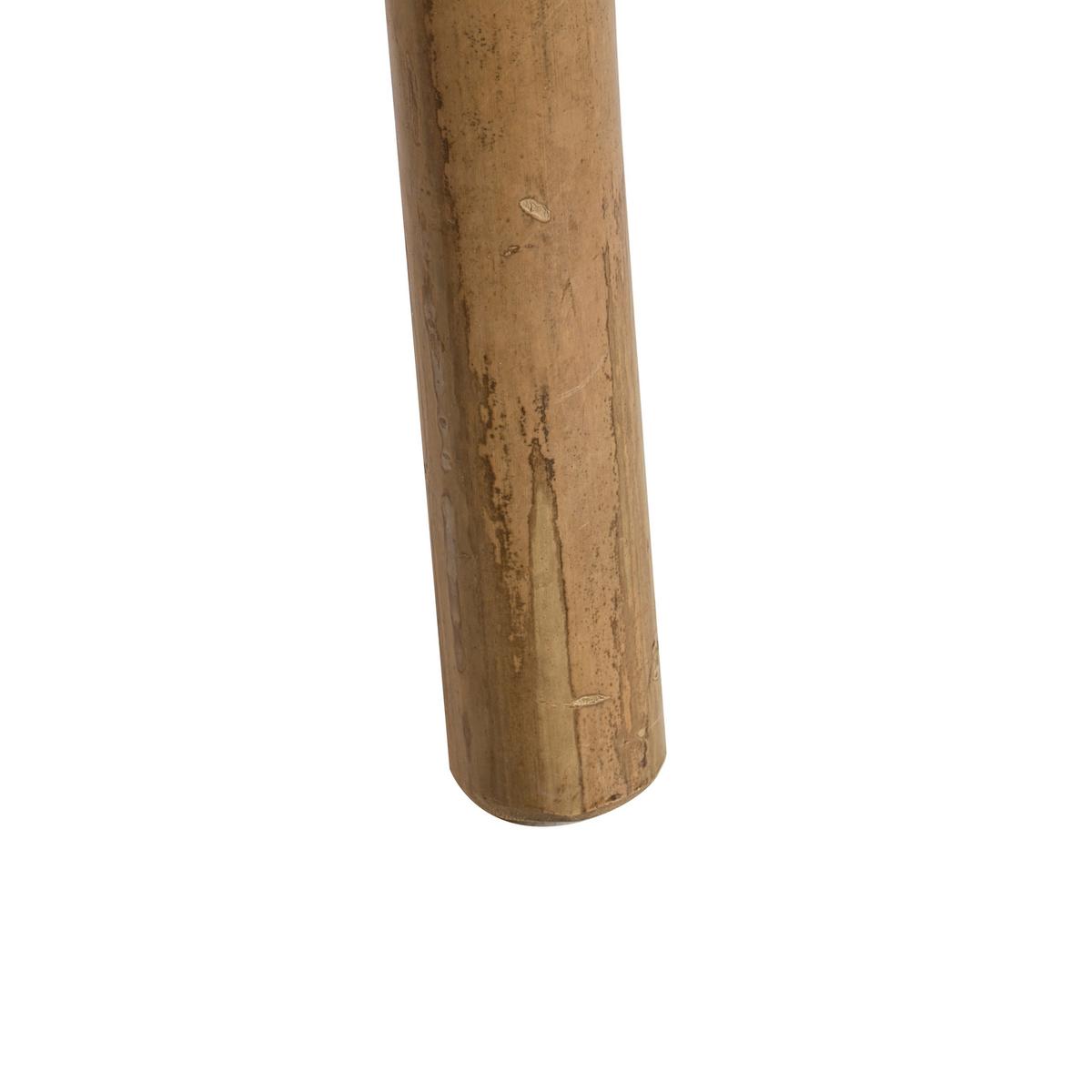 REGAL Bambus Naturfarben Epuyen - Naturfarben, Holz (57/145/50cm) - Beliani