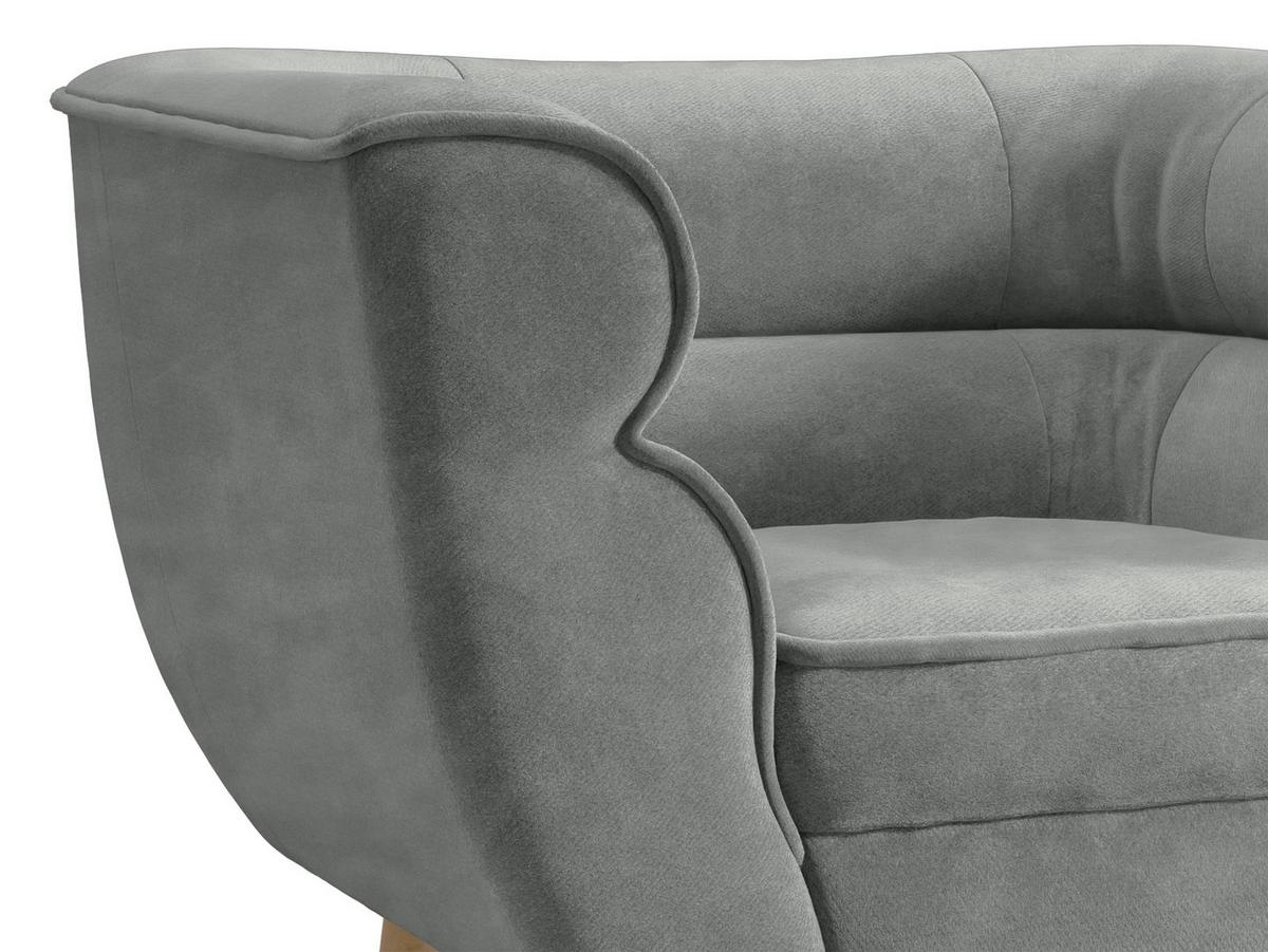 SESSEL Bal 1 - Rosa/Naturfarben, Holz/Textil (82/75/74cm) - MIRJAN24