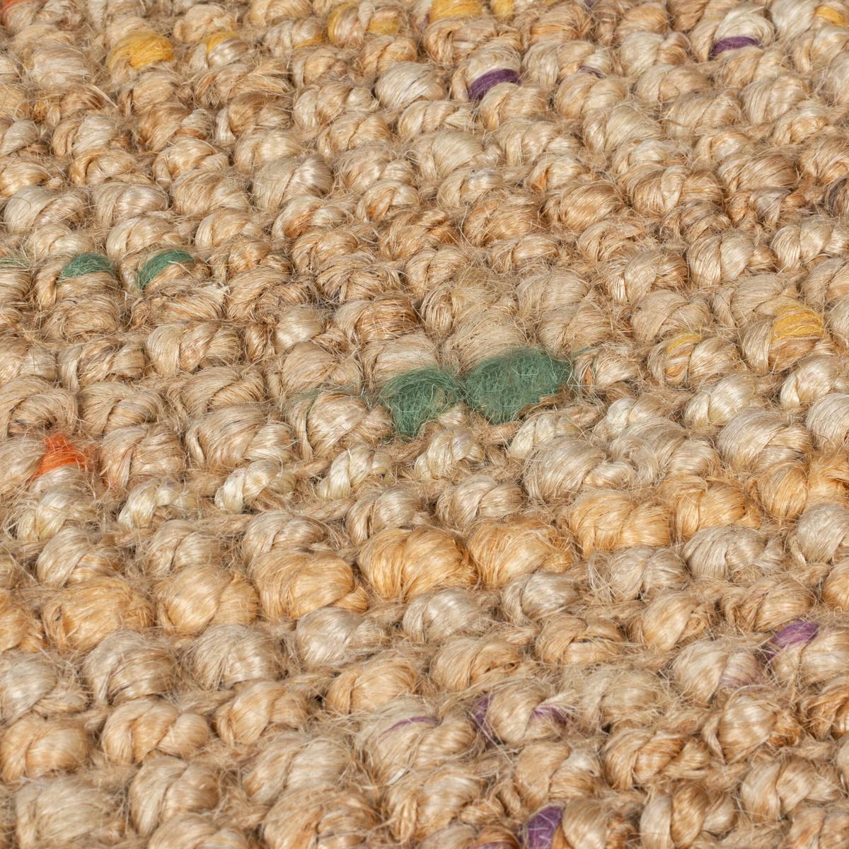 JUTETEPPICH handgewebt ERME, in Naturjute, Beige, 120 x 170 cm - Beige, Textil (120/170cm) - KADIMA DESIGN