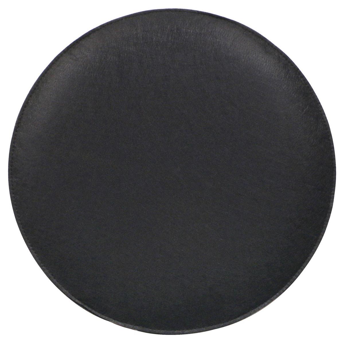 SITZKISSEN JONITA 4er-Set schwarz - Schwarz, Textil (35/35/2cm) - IDIMEX