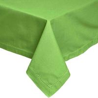 TISCHDECKE limette 137/137 cm, 100% Baumwolle - Limette, Textil (137/137cm) - Homescapes