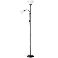 DECKENFLUTER Spari 93008/76 - Schwarz, Metall (41/25/180cm) - Brilliant