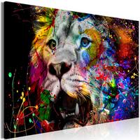 KUNSTDRUCK Bunt 90/60 cm - Multicolor, Textil (90/60cm) - KUNSTLOFT