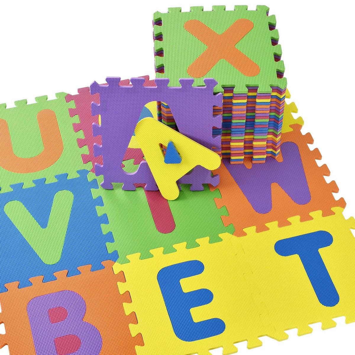 KINDER PUZZLEMATTE Kim (36 Teile) - Multicolor, Kunststoff (189/1/189cm) - Juskys