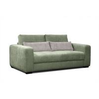 SOFA OLI 3-Sitzer, salbeigrün - Salbeigrün, Holz/Textil (208/91/108cm) - Wozimo
