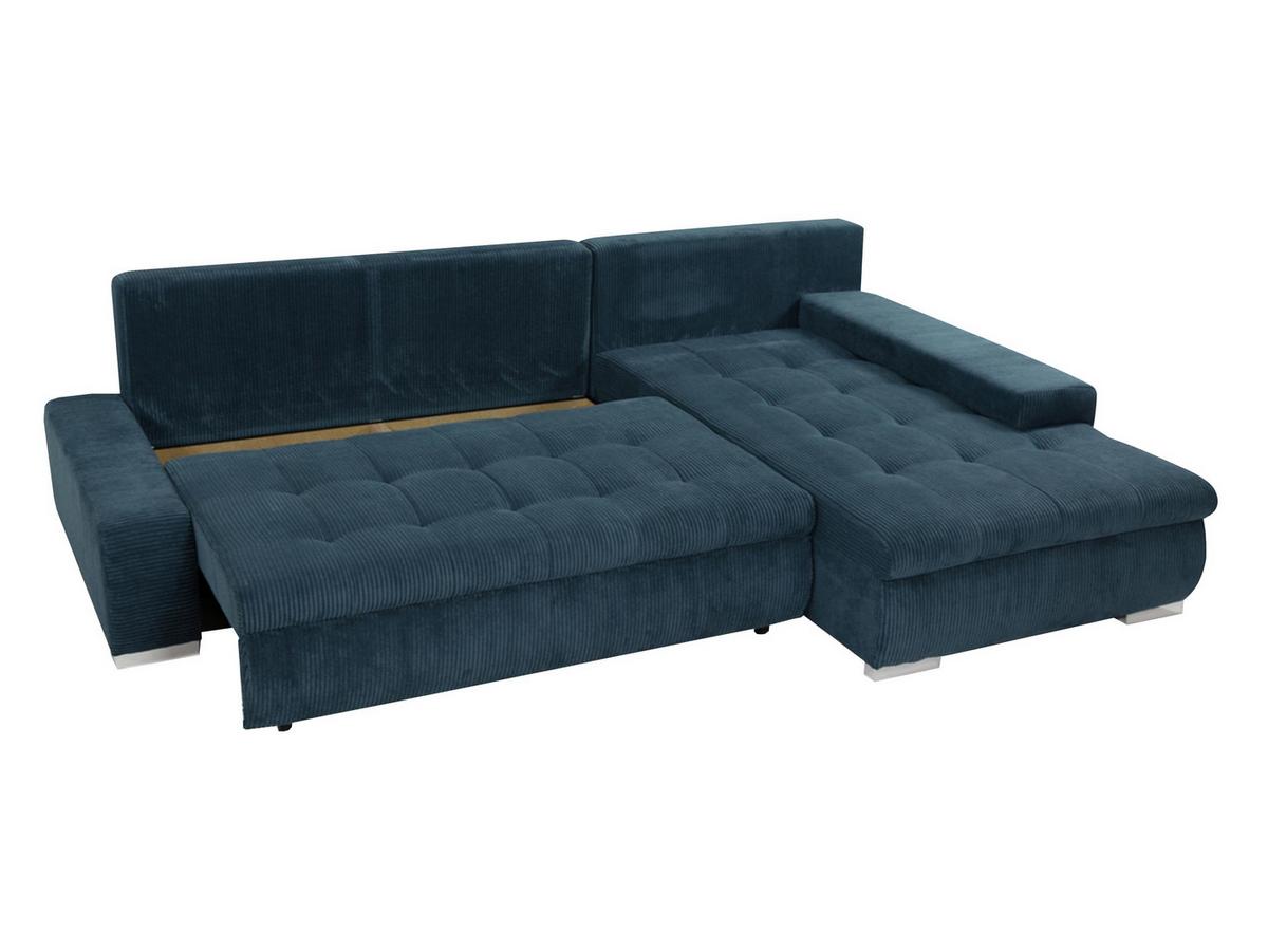 ECKSOFA Orkan Mini Cord - Bronzefarben, Holz/Textil (265/185cm) - MIRJAN24