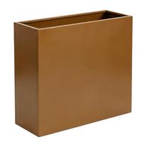 PFLANZKÜBEL Vaargel - Braun, Metall (90/82/30cm) - casa.pro