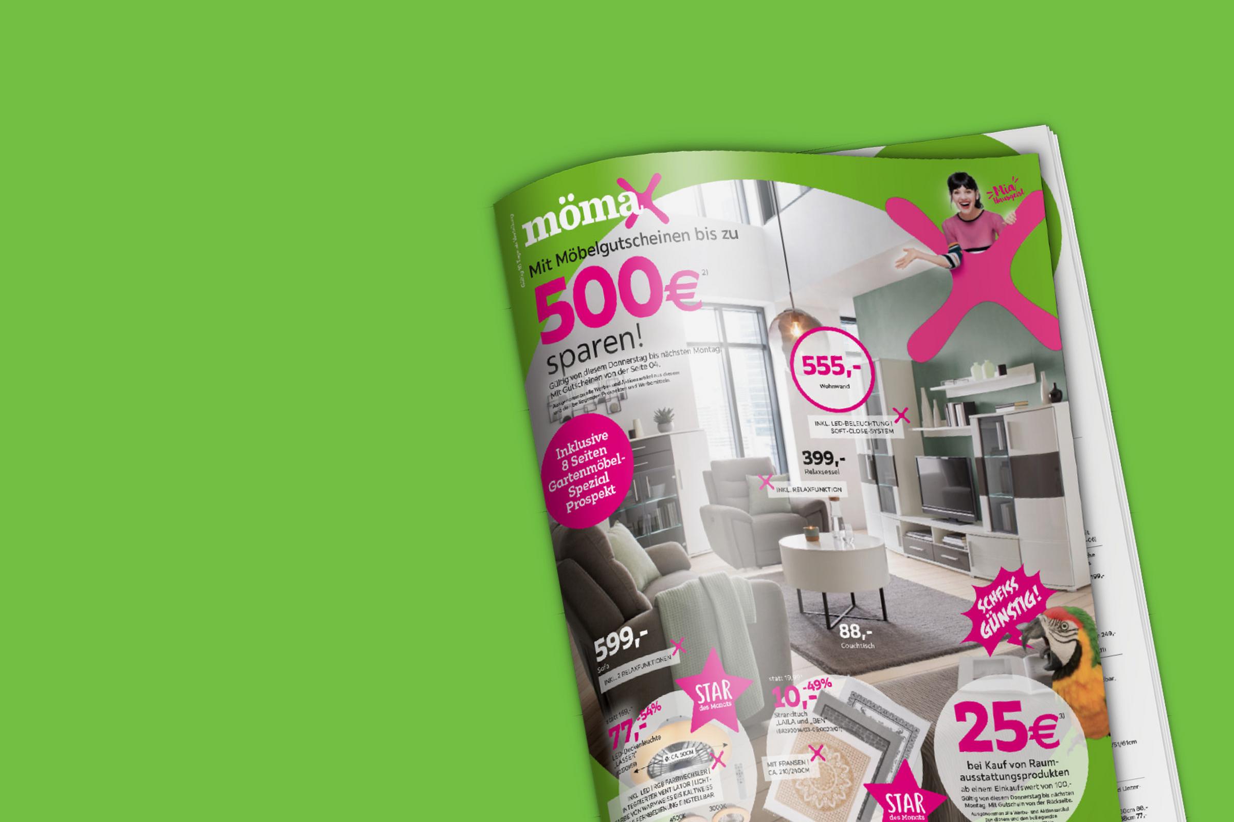 Unsere Werbung mömax