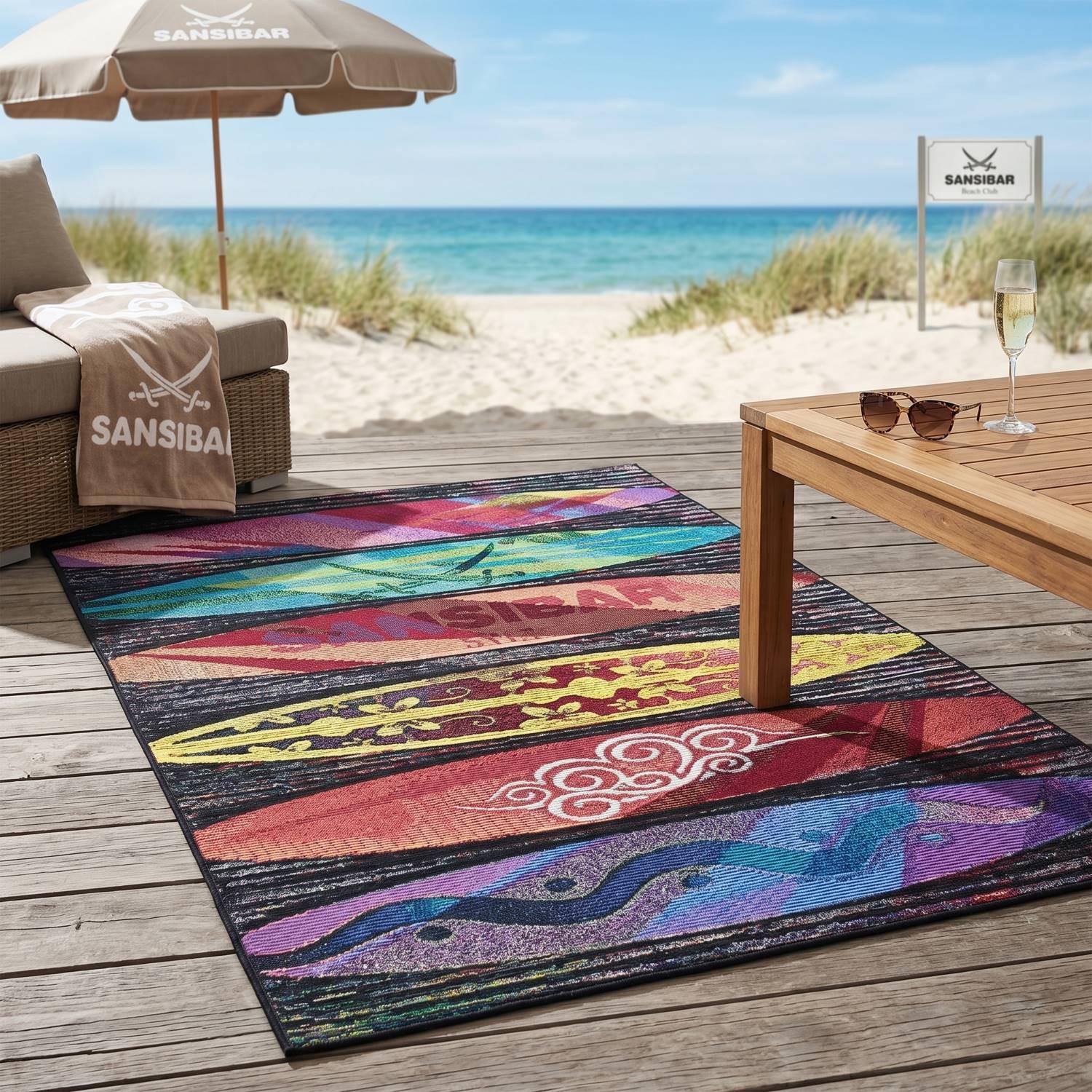 OUTDOORTEPPICH Rantum Beach 300x400 cm - Multicolor, Textil (300/400cm) - Sansibar SYLT