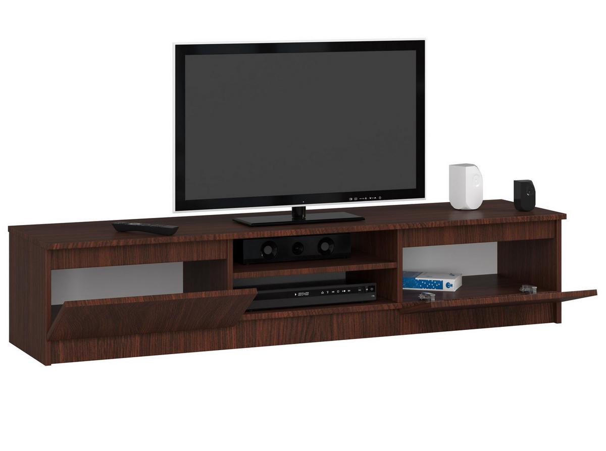 LOWBOARD Dunkelbraun 33/160/40 - Dunkelbraun, Holzwerkstoff (160/33/40cm) - RAUMHIRSCH FURNITURE