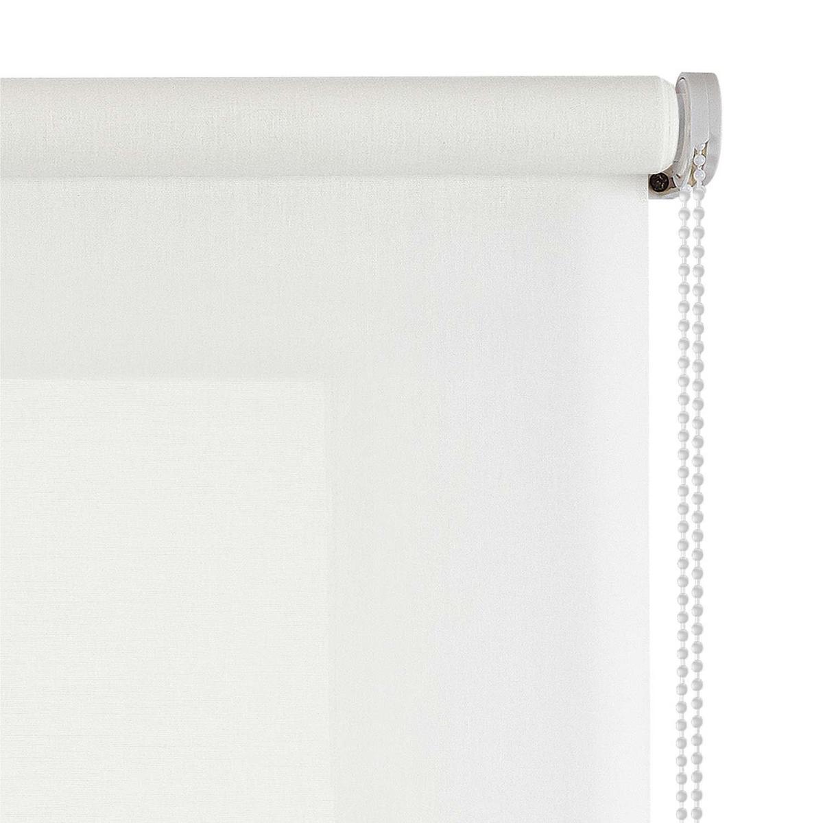 ROLLO | Deco Weiß, 120 cm x 250 cm - Weiß, Kunststoff (120/250cm) - STORESDECO