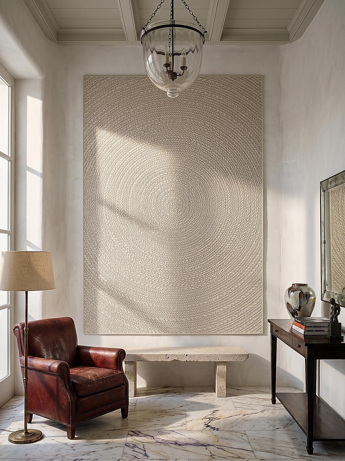 FLACHWEBTEPPICH Berber CORDEV Polypropylen Creme 240 x 340 cm - Beige, Textil (240/340cm) - KADIMA DESIGN