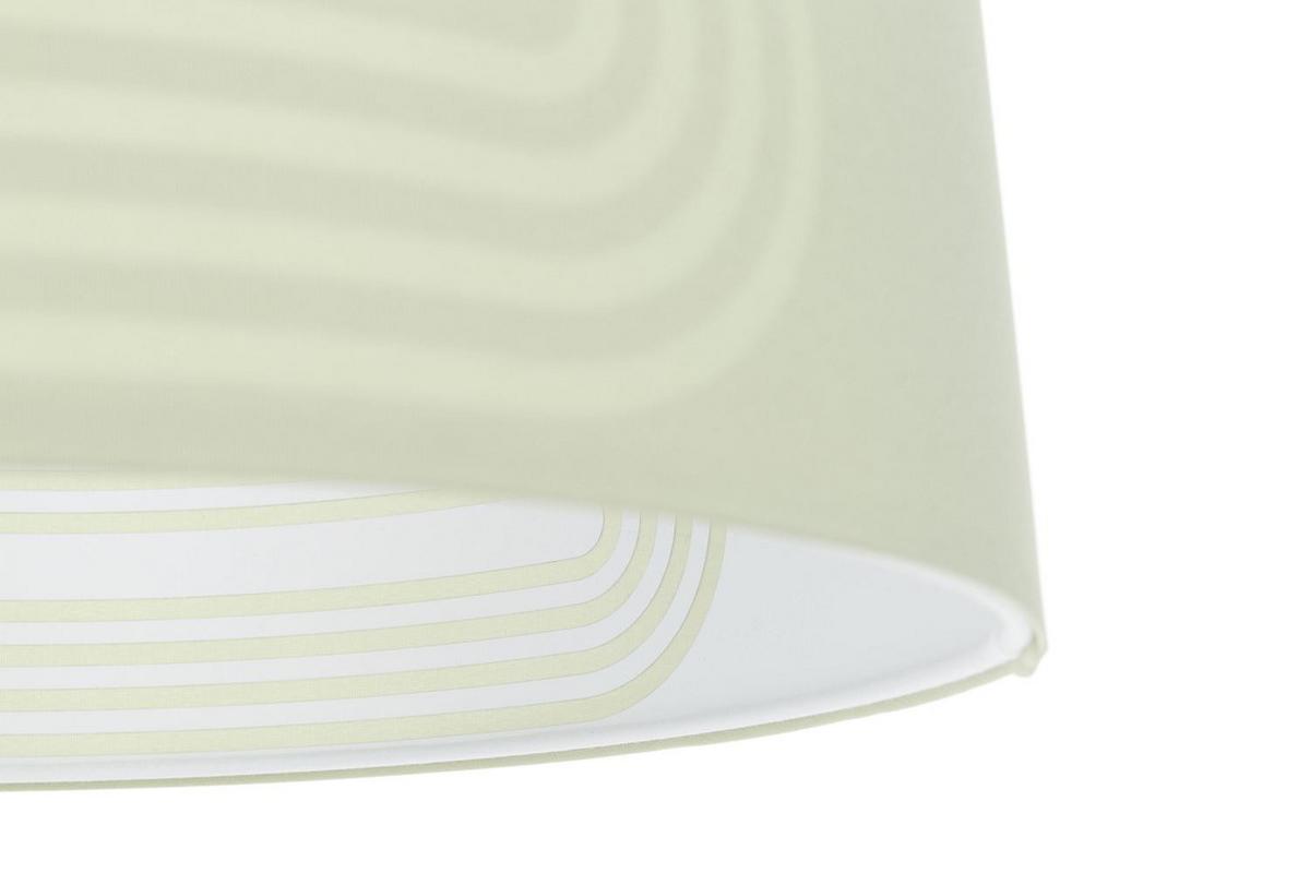 HÄNGELEUCHTE Grün 40/90 cm - Weiß/Grün, Kunststoff (20/0.4/90cm) - ONZENO