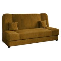 SCHLAFSOFA Jonas Cord - Bronzefarben, Holz/Textil (195/86/87cm) - MIRJAN24